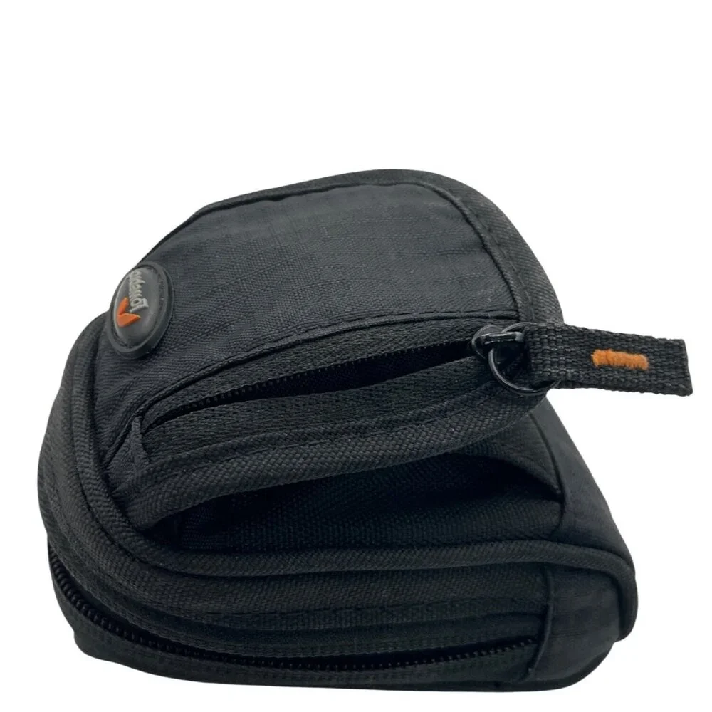 Lowepro Black Compact Camera Pouch W/ Zipper & Belt Loop Durable Travel Case 89i